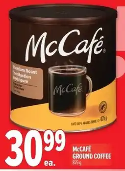 Metro McCafé ground coffee offer
