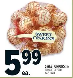 Metro Sweet onions offer