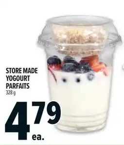 Metro Store made yogourt parfaits offer
