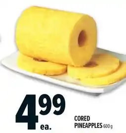 Metro Cored pineapples offer