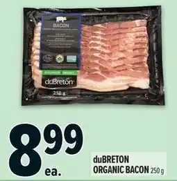 Metro dubreton organic bacon offer