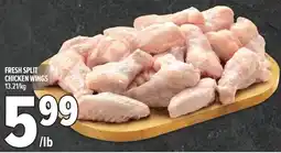 Metro Fresh split chicken wings offer