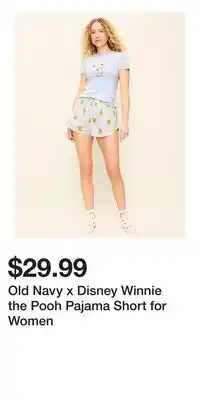 Old Navy Old Navy x Disney Winnie the Pooh Pajama Short for Women offer