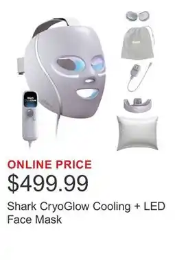 Costco Shark CryoGlow Cooling + LED Face Mask offer
