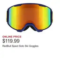 Costco RedBull Spect Solo Ski Goggles offer