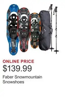 Costco Faber Snowmountain Snowshoes offer