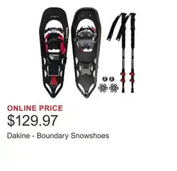 Costco Dakine - Boundary Snowshoes offer