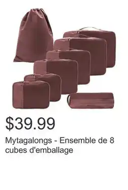 Costco Mytagalongs - Ensemble de 8 cubes d'emballage offer