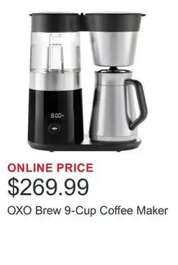 Costco OXO Brew 9-Cup Coffee Maker offer