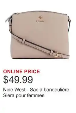 Costco Nine West - Sac à bandoulière Siera pour femmes offer