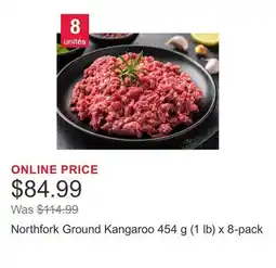 Costco Northfork Ground Kangaroo 454 g (1 lb) x 8-pack offer
