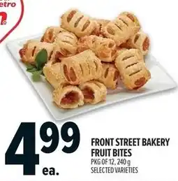 Metro Front street bakery fruit bites offer