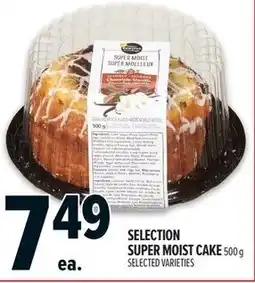 Metro Selection super moist cake offer