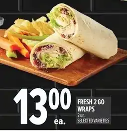 Metro Fresh 2 go wraps offer