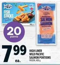 Metro High liner wild pacific salmon portions offer