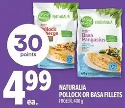 Metro Naturalia pollock or basa fillets offer