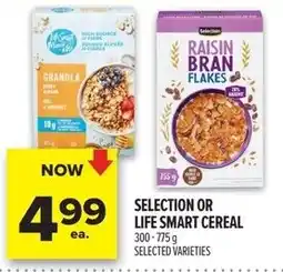Metro Selection or life smart cereal offer