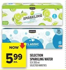 Metro Selection sparkling water offer