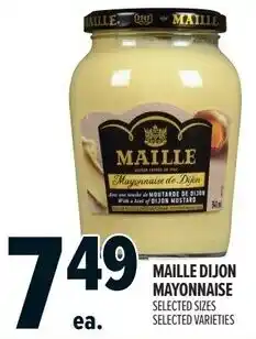 Metro Maille dijon mayonnaise offer