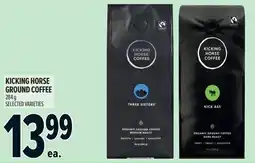 Metro Kicking horse ground coffee offer