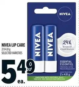 Metro Nivea lip care offer