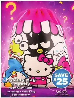 Showcase 5 Mystery Hello Kitty items offer