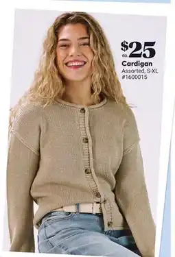 Giant Tiger Cardigan offer