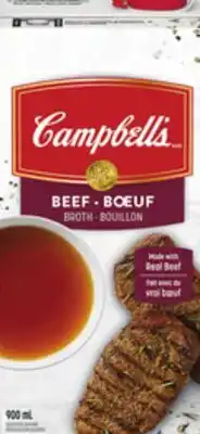 Giant Tiger Campbell's Ready to Use or Concentrated Broth offer
