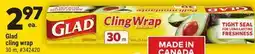 Giant Tiger Glad cling wrap offer