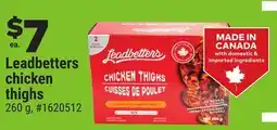 Giant Tiger Leadbetters chicken thighs offer
