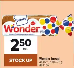 Giant Tiger Wonder bread offer