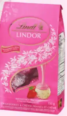 Giant Tiger Lindt Lindor chocolates offer