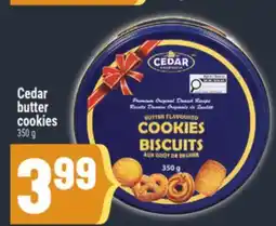 Marché Adonis Cedar butter cookies offer