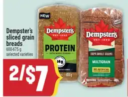 Marché Adonis Dempster's sliced grain breads offer
