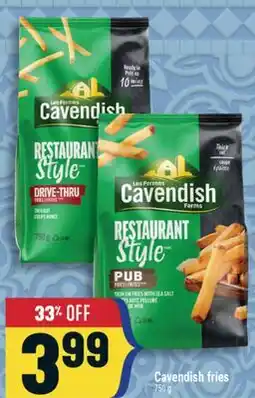 Marché Adonis Cavendish fries offer