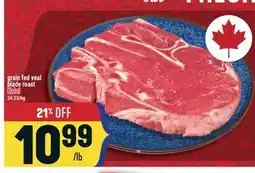 Marché Adonis Grain fed veal blade roast Halal offer