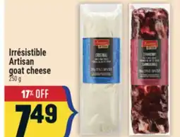 Marché Adonis Irrésistible Artisan goat cheese offer