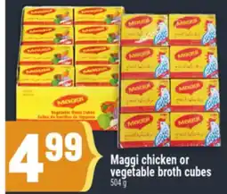 Marché Adonis Maggi chicken or vegetable broth cubes offer