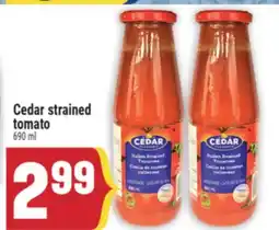 Marché Adonis Cedar strained tomato offer