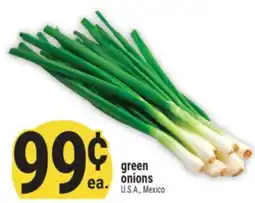 Marché Adonis Green onions offer