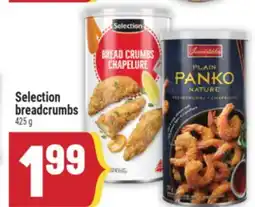 Marché Adonis Selection breadcrumbs offer