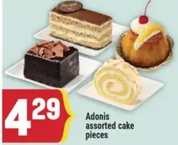 Marché Adonis Adonis assorted cake pieces offer