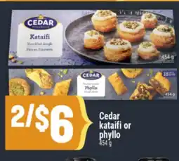 Marché Adonis Cedar kataifi or phyllo offer