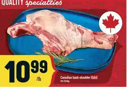 Marché Adonis Canadian lamb shoulder Halal offer