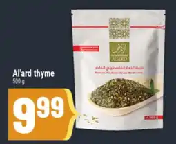 Marché Adonis Al'ard thyme offer