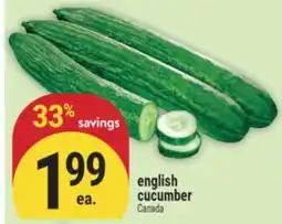Marché Adonis English cucumber offer