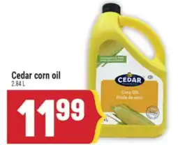 Marché Adonis Cedar corn oil offer