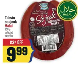 Marché Adonis Tahsin soujouk Halal offer