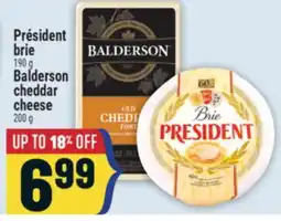 Marché Adonis Balderson cheddar cheese offer