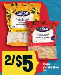 Marché Adonis Cedar marshmallow offer